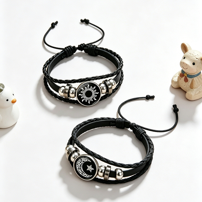 2Pcs Glow in the Dark Sun Moon - огляд і ціна Snap Fastener Set