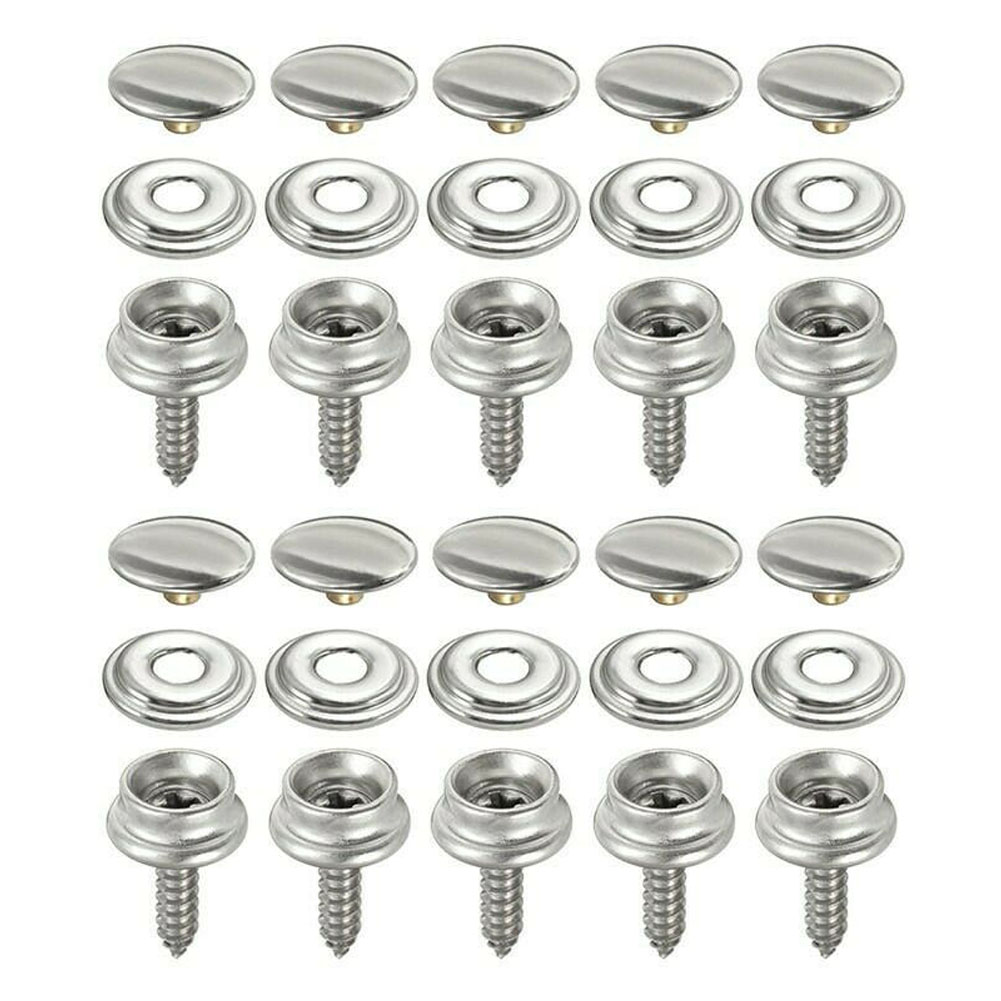 30pcs Snap Fastener Stainless  - огляд і ціна Snap Fastener Set