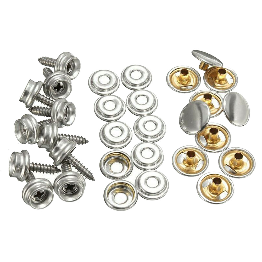 30pcs Snap Fastener Stainless  - огляд і ціна Snap Fastener Set