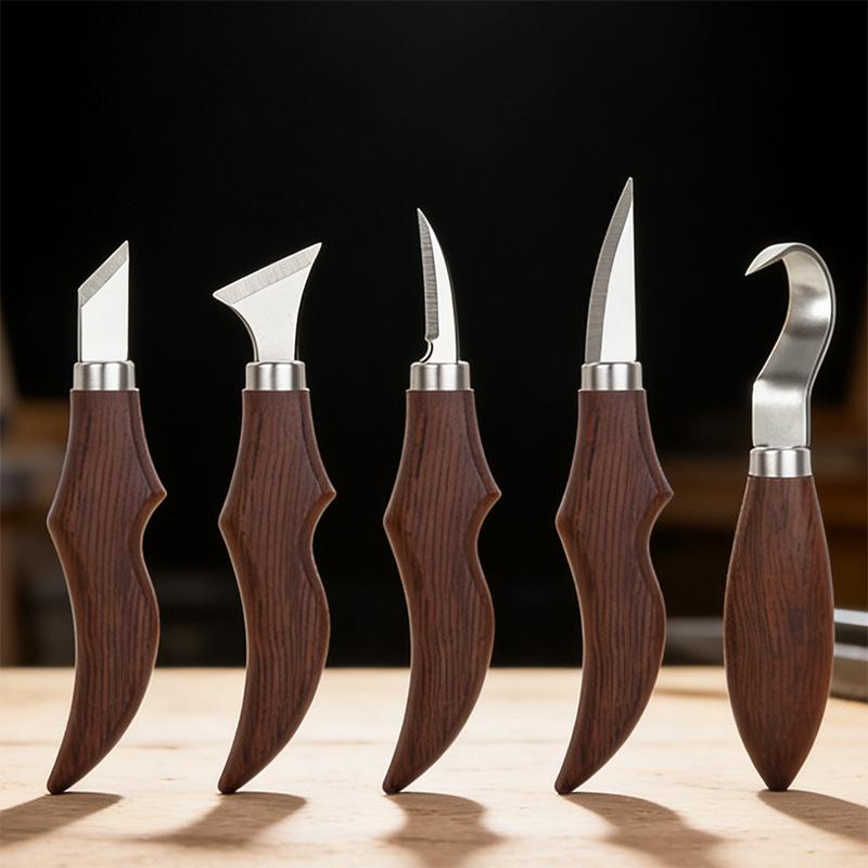 5Pcs Wood Carving Knife Set Wi - огляд і ціна Craft Knife Set