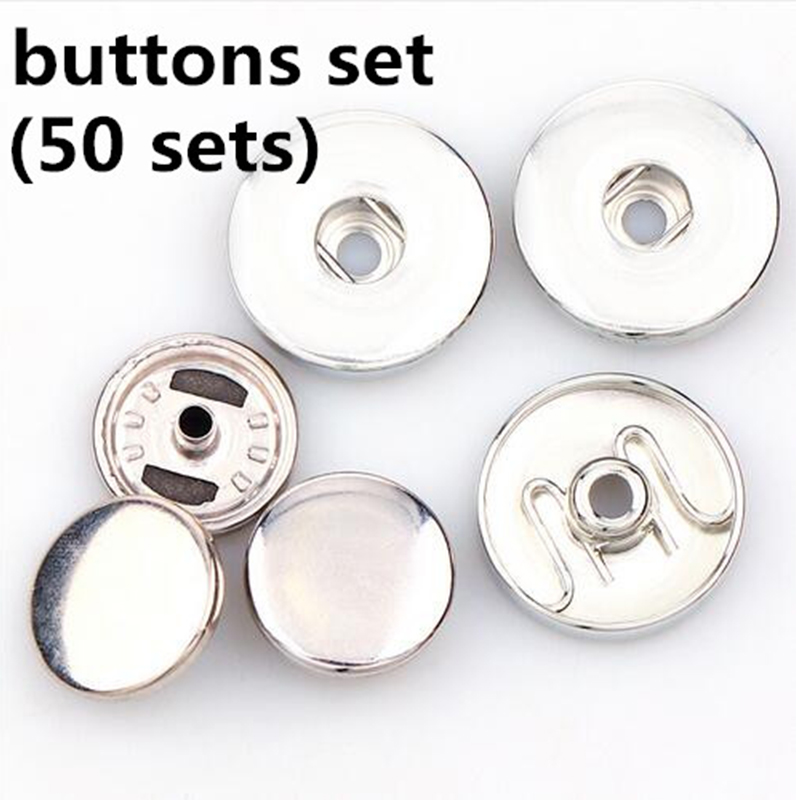 50 Sets 12mm/18mm Tapping Snap - огляд і ціна Snap Fastener Set