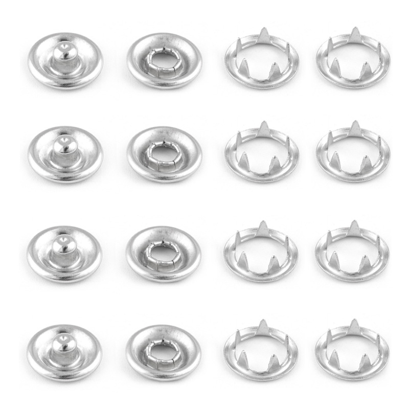 50/100/500pcs Metal Sewing 7.5 - огляд і ціна Snap Fastener Set