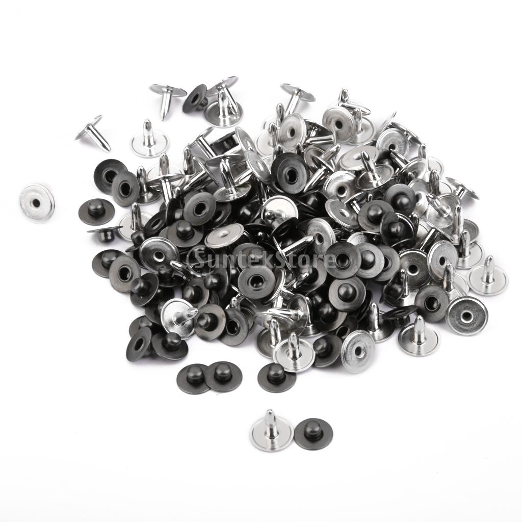 SPMART 100 Sets Rivets Fastene - огляд і ціна Snap Fastener Set