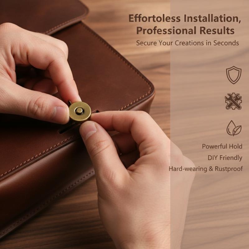 1 Set Magnetic Snap Fasteners  - огляд і ціна Snap Fastener Set