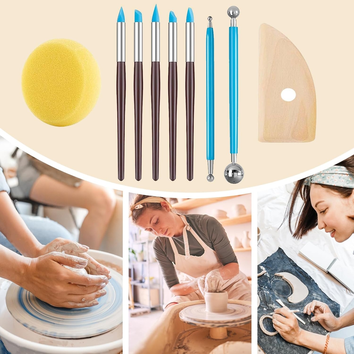 31Pcs/set Art Ceramics Making  - огляд і ціна Craft Knife Set