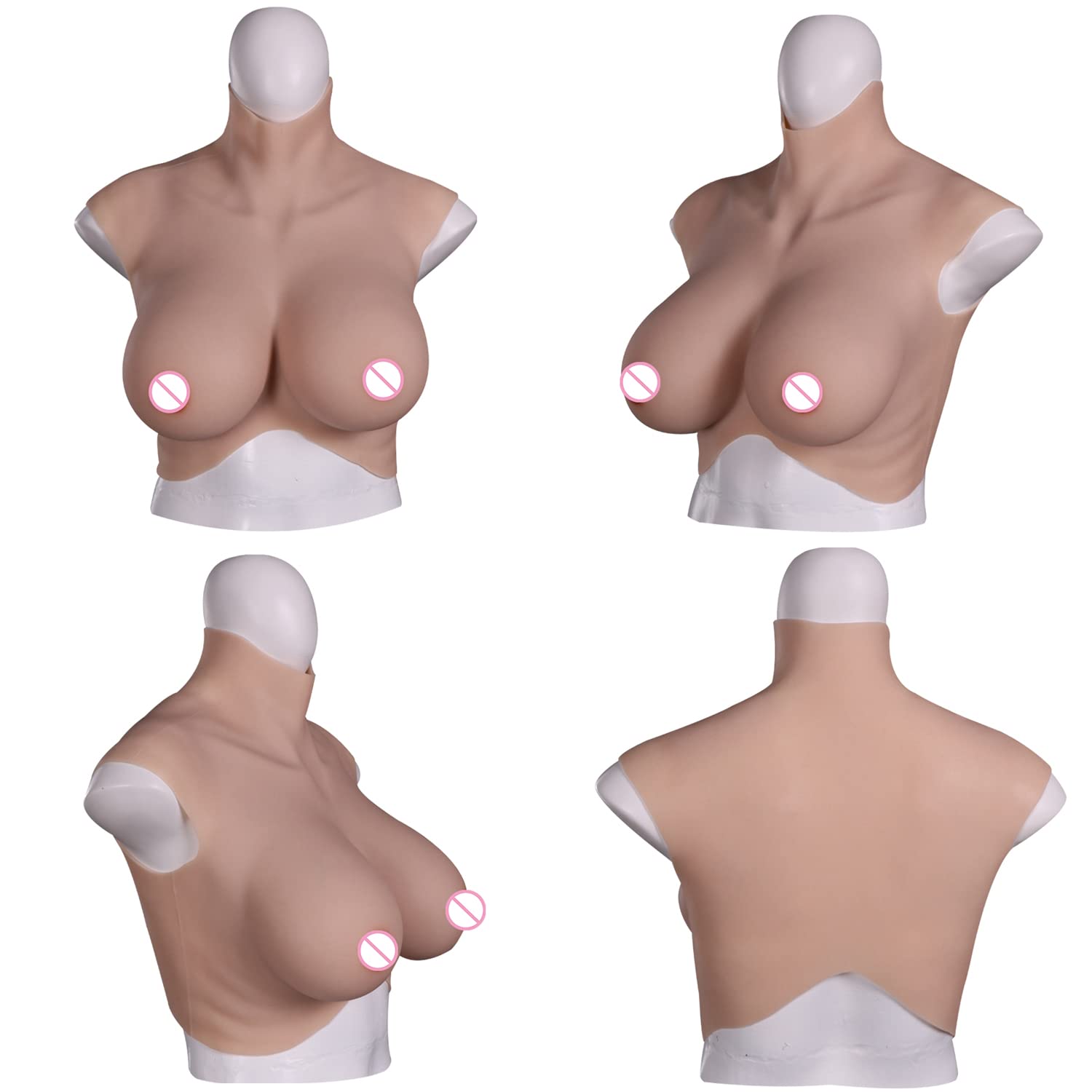 Fake Boobs For Men Silicone Fi - огляд і ціна Cosplay Prop Filler