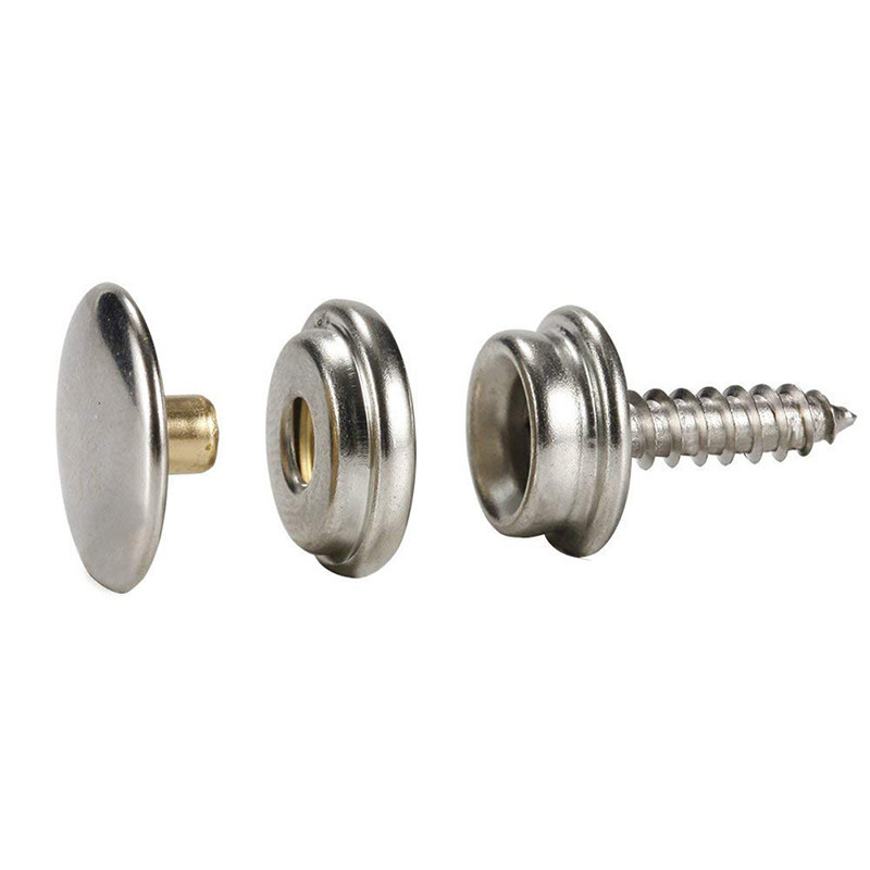 10 Sets Stainless Steel Tappin - огляд і ціна Snap Fastener Set