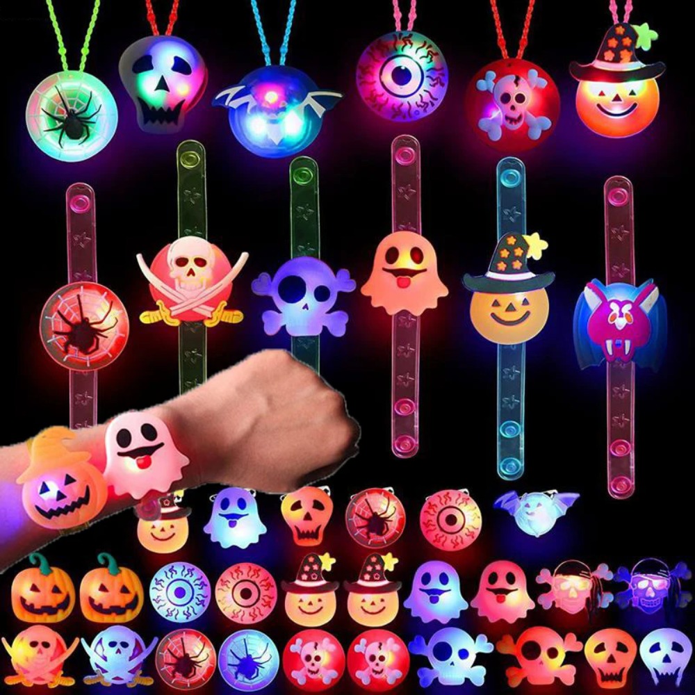 1-60PCS Glowing Halloween Brac - огляд і ціна Cosplay Prop Filler