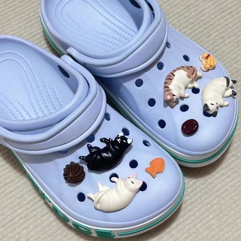8Pcs Summer Fashion Shoe Charm - огляд і ціна Snap Fastener Set