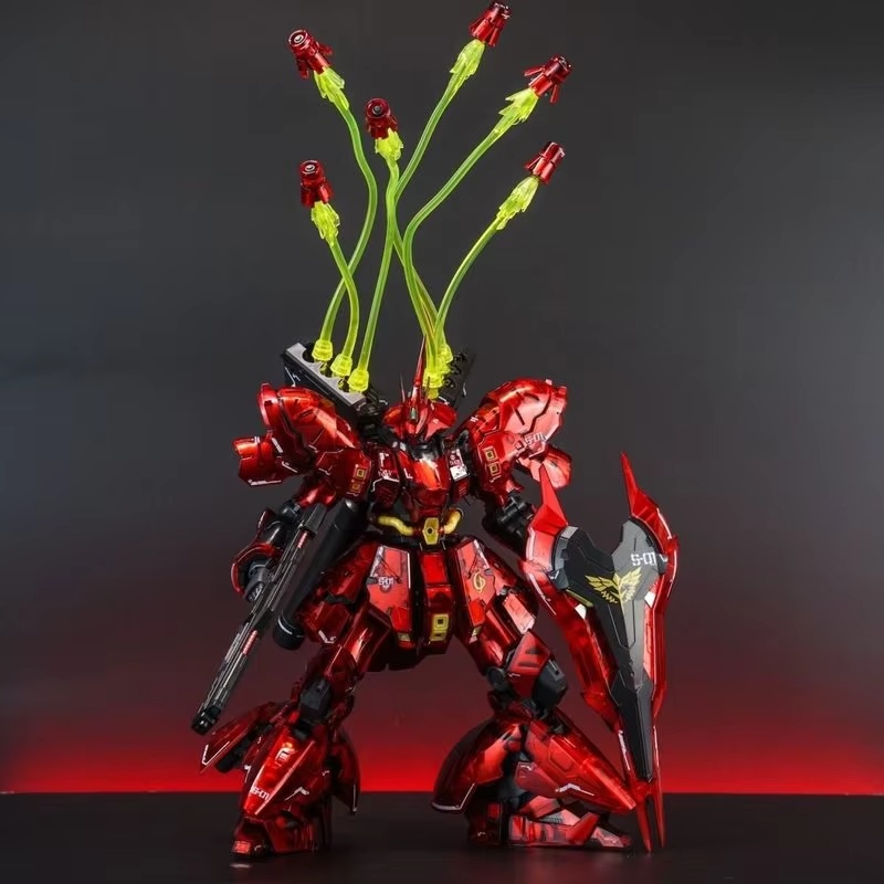 STAR Sazabi Electroplated Clea - огляд і ціна Bandai Gundam Rg