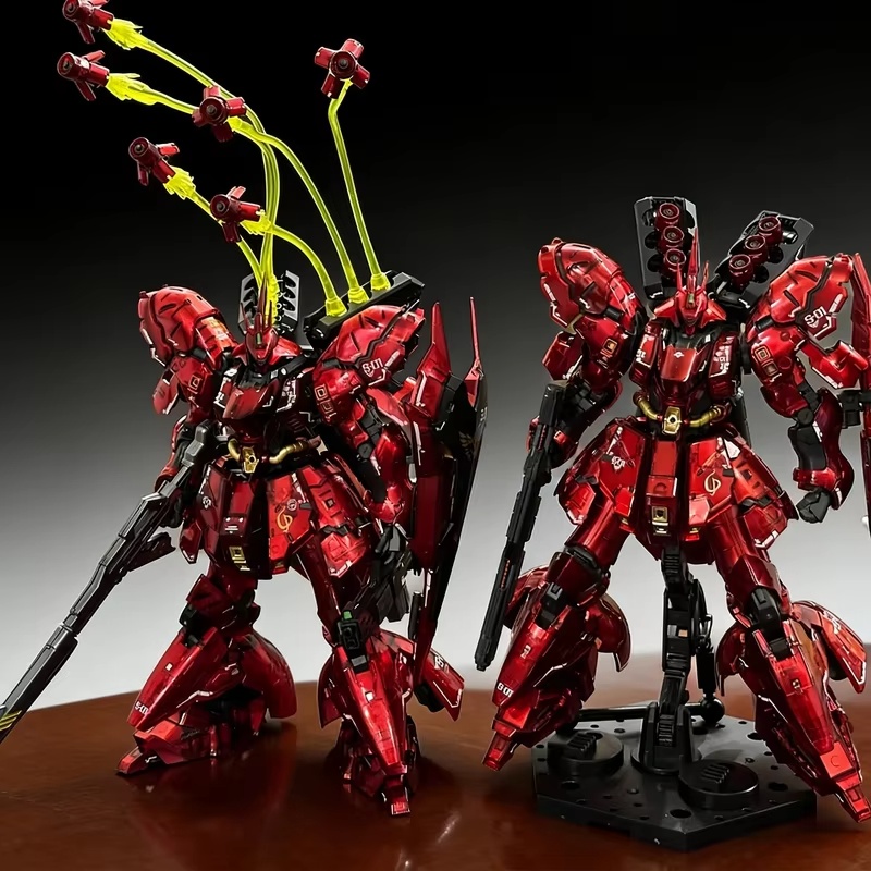 STAR Sazabi Electroplated Clea - огляд і ціна Bandai Gundam Rg